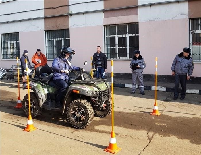Чем заканчивается обучение вождению квадроцикла в нашем институте?