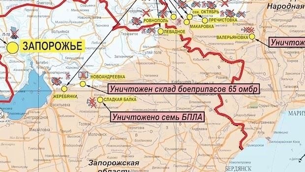 Смена фронтов подтверждается новой оперативной схемой
