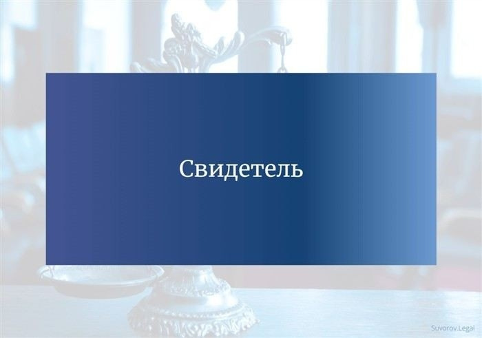 Что нужно знать о правовом статусе свидетеля в уголовном процессе
