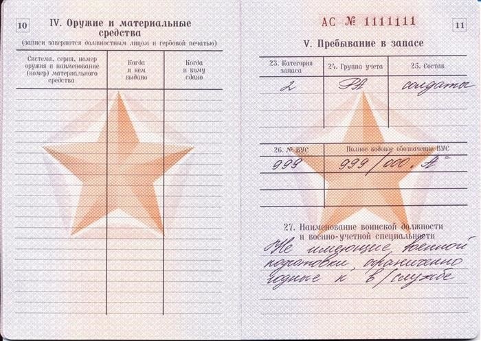 Общие вопросы о сериях и номерах военных билетов